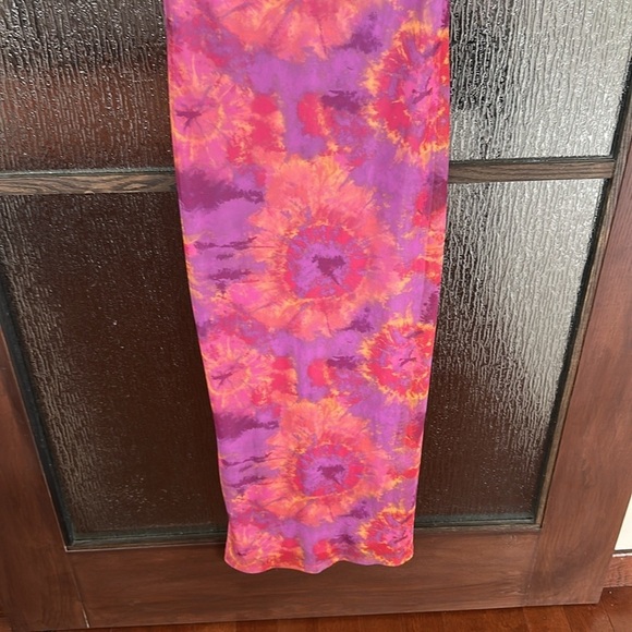 Ronny Kobo Tie Dye Mesh Maxi Dress size medium - Picture 11 of 16